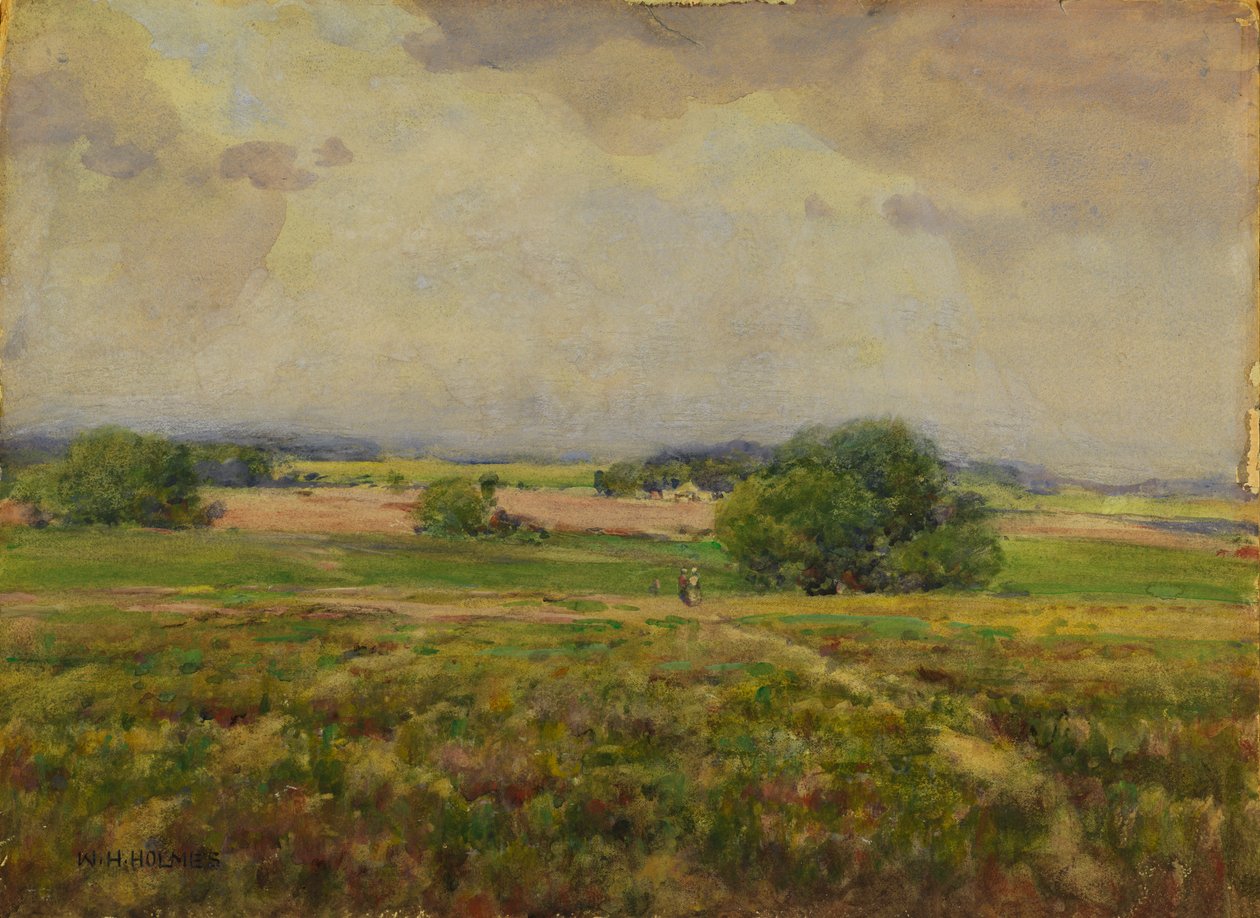 Over Maryland Fields, n.d. af William Henry Holmes