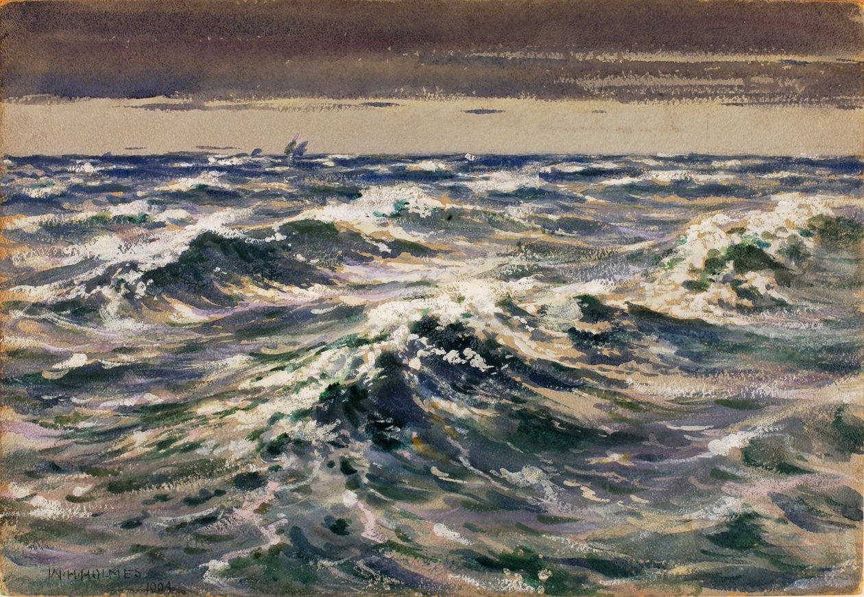 The Open Sea, 1904. af William Henry Holmes
