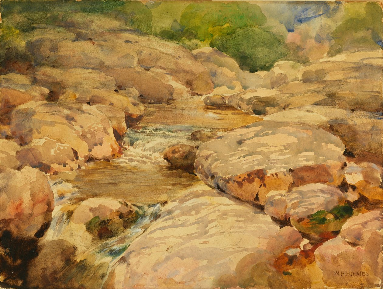 Den rolige Potomac af William Henry Holmes