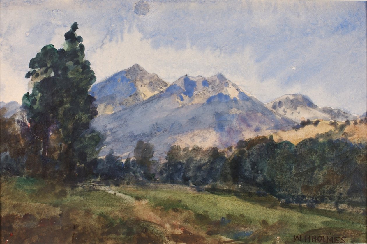 Wyoming Foot Hills af William Henry Holmes
