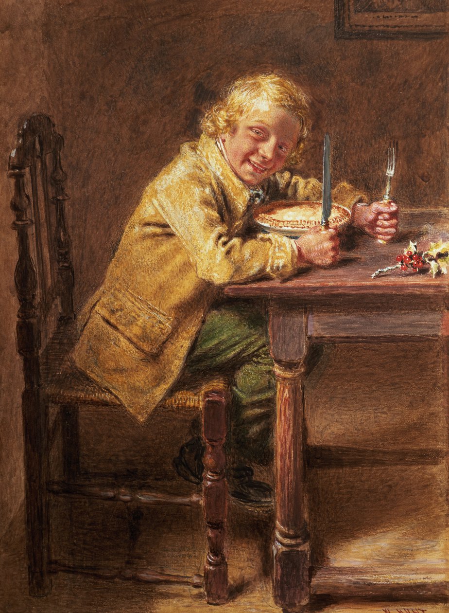 Juletærte af William Henry Hunt