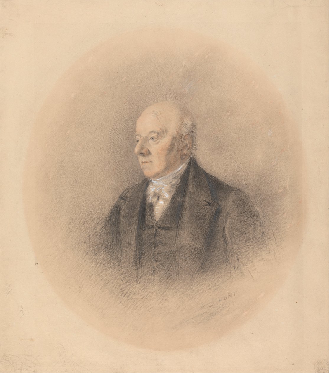 Portræt af en gentleman af William Henry Hunt