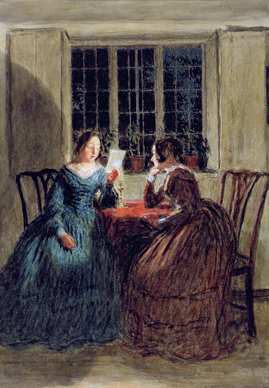 Scene ved stearinlys af William Henry Hunt
