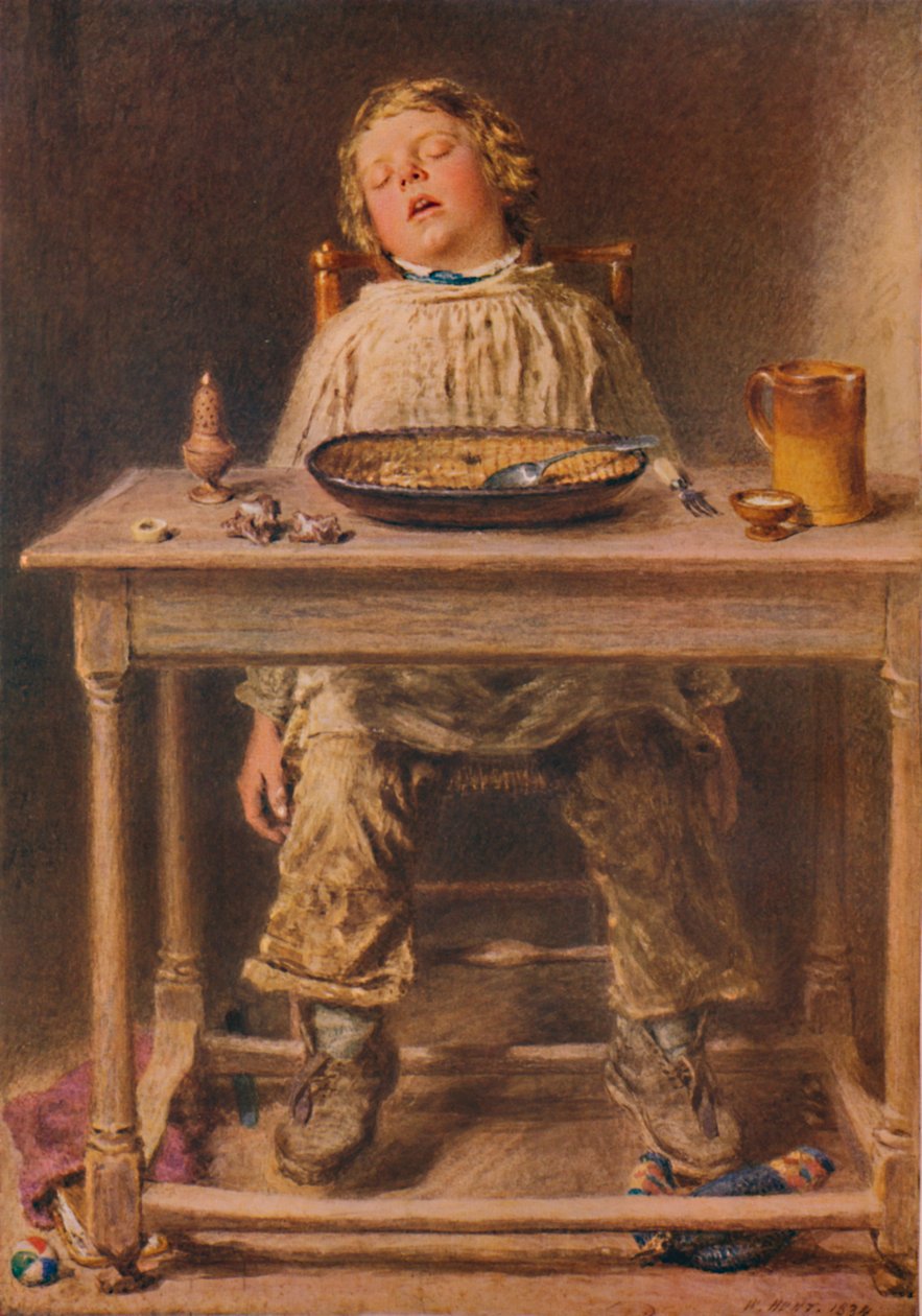 Nederlaget, 1834, 1935 af William Henry Hunt