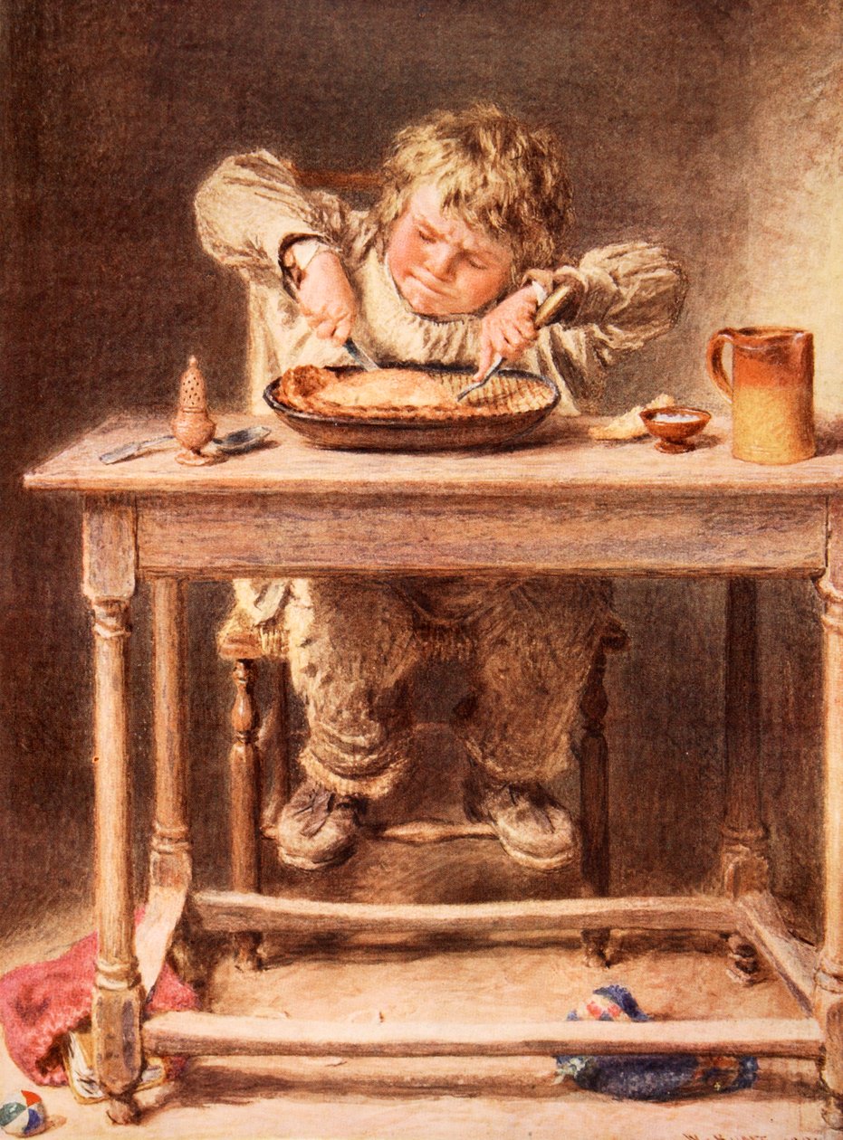 Angrebet, 1834 af William Henry Hunt