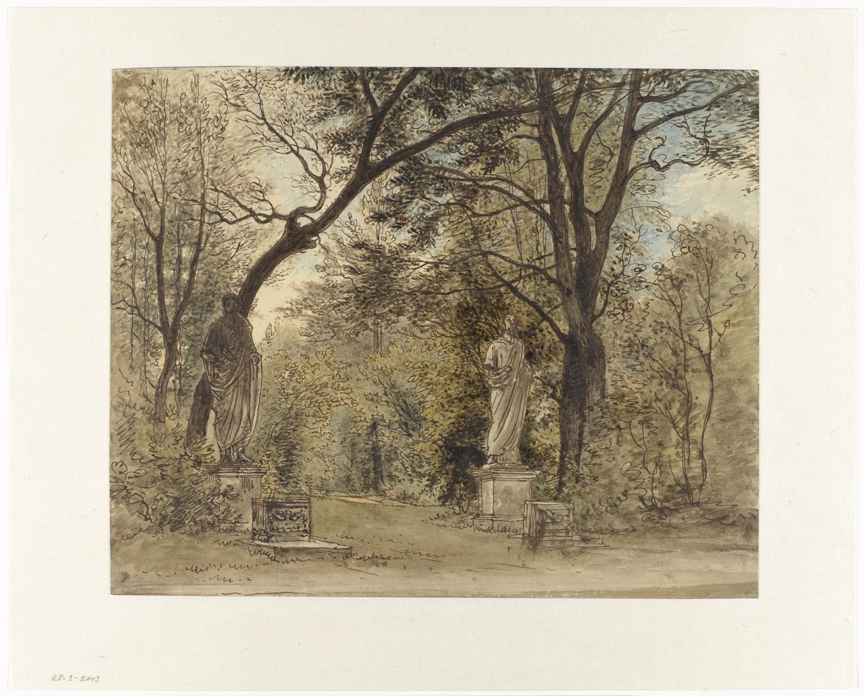Havestatuer i Chiswick Park af William Henry Hunt
