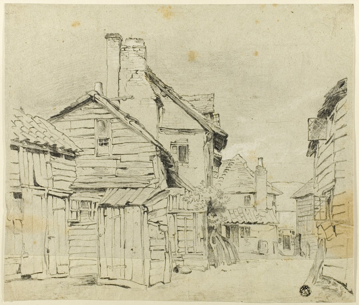 Water Lane, Watford af William Henry Hunt
