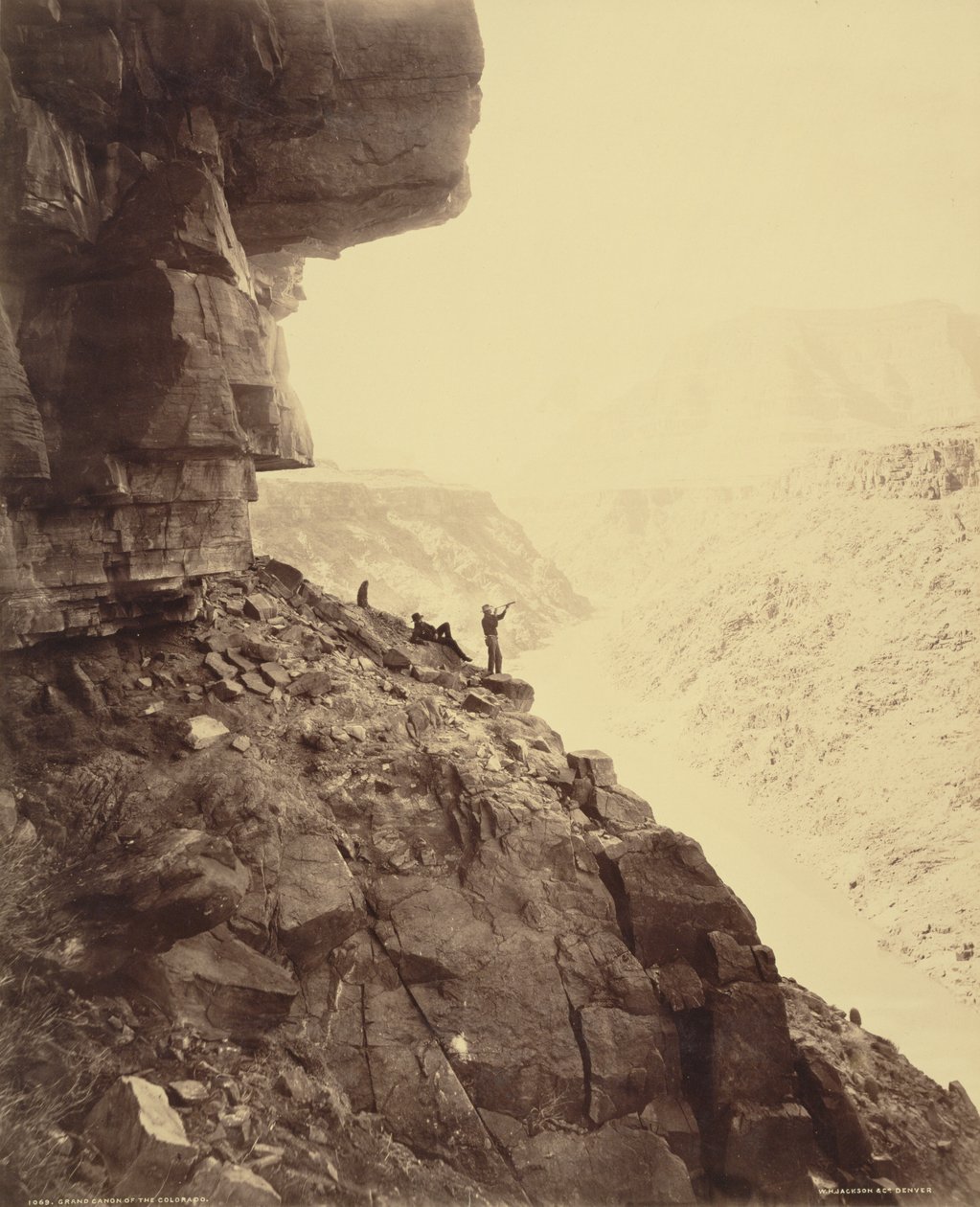Grand Canyon ved Colorado-floden af William Henry Jackson