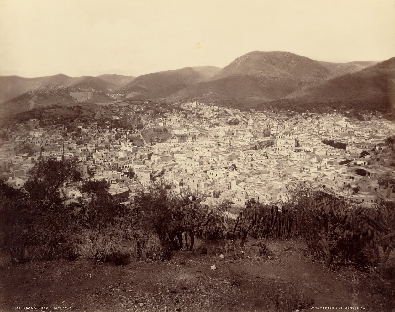 Guanajuato, Mexico af William Henry Jackson