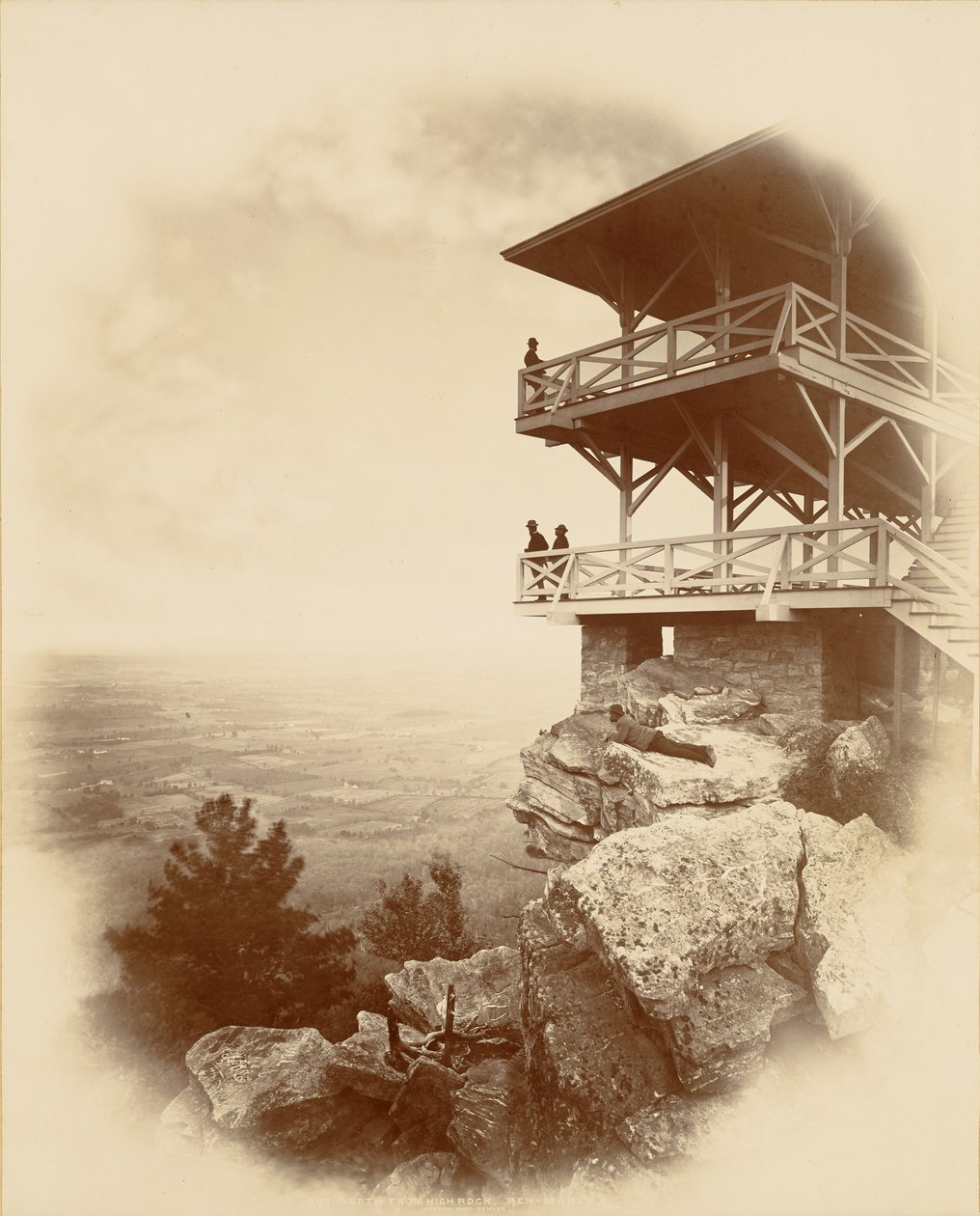 Nord for High Rock, Pen-Mar af William Henry Jackson