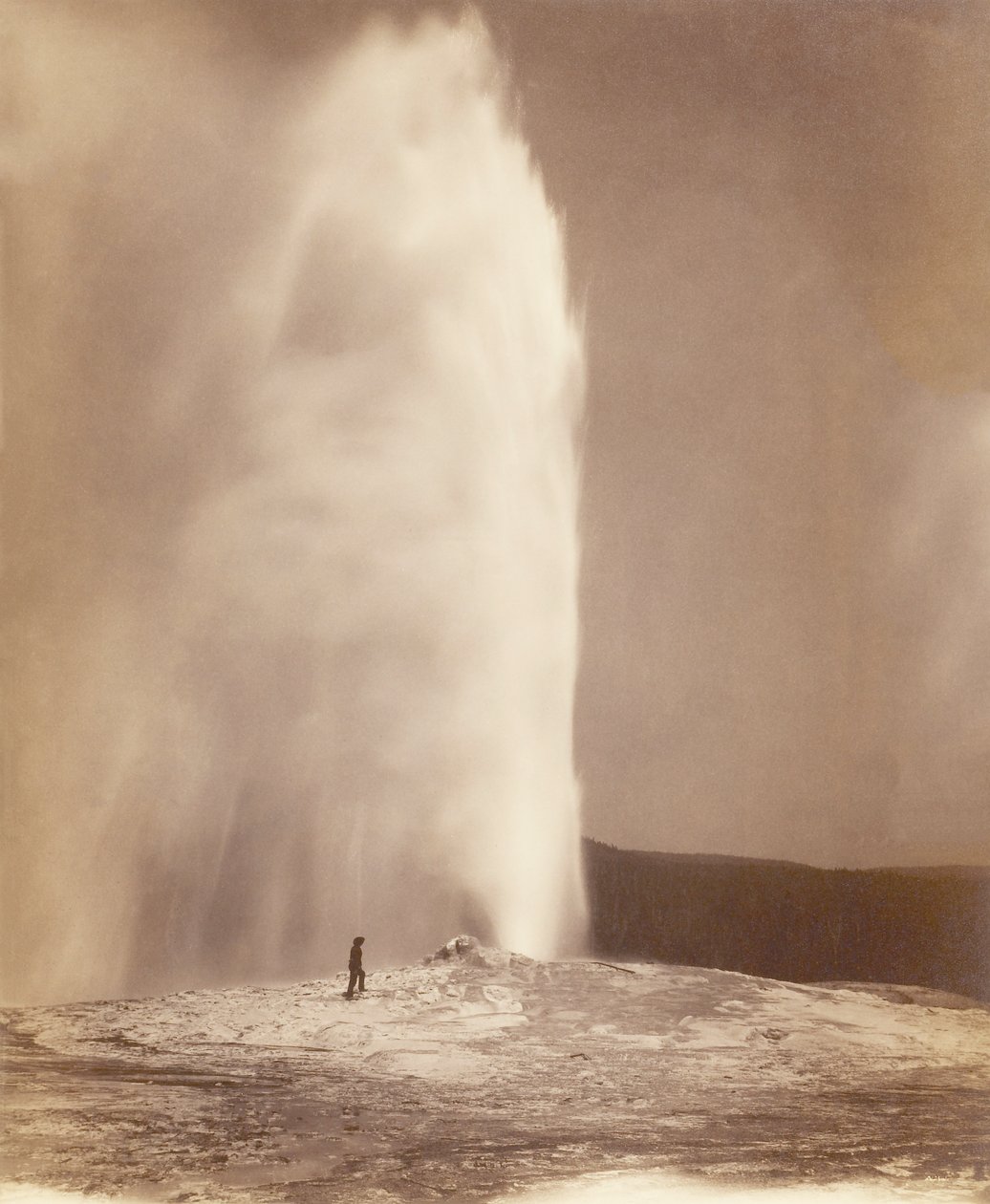 Old Faithful af William Henry Jackson af William Henry Jackson