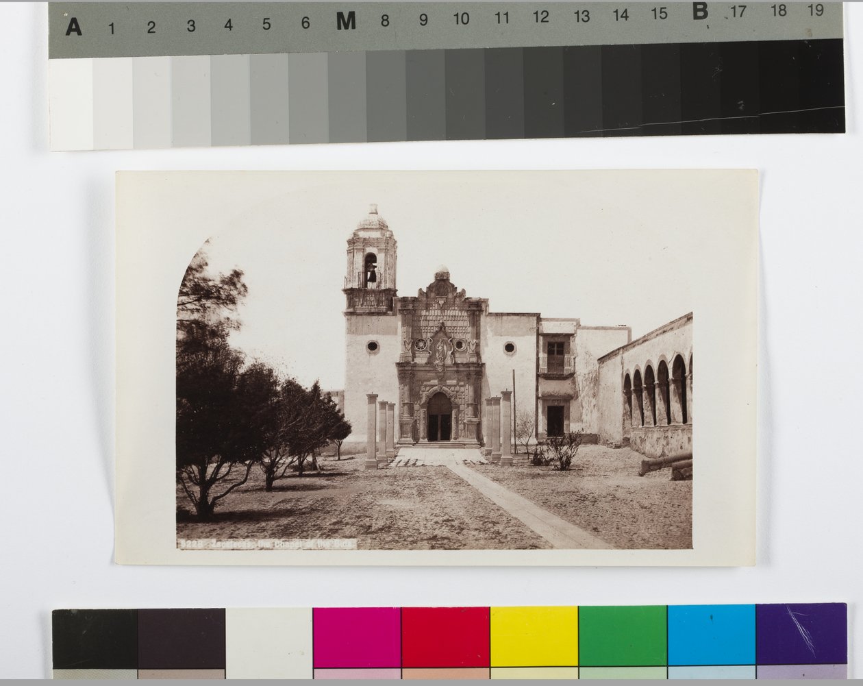 Zacatecas, Bufaens kapel, 1883-84 (albumin print) af William Henry Jackson