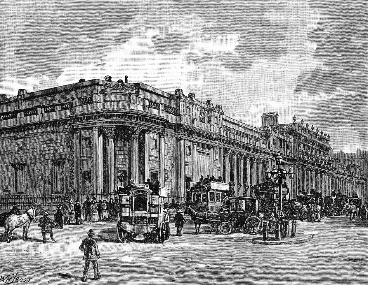Bank of England, London, 1900. af William Henry James Boot