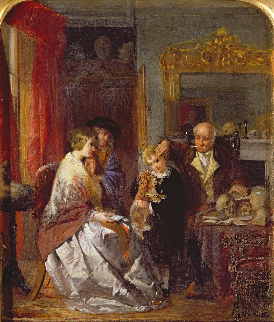 Frenologen, ca. 1852 af William Henry Knight