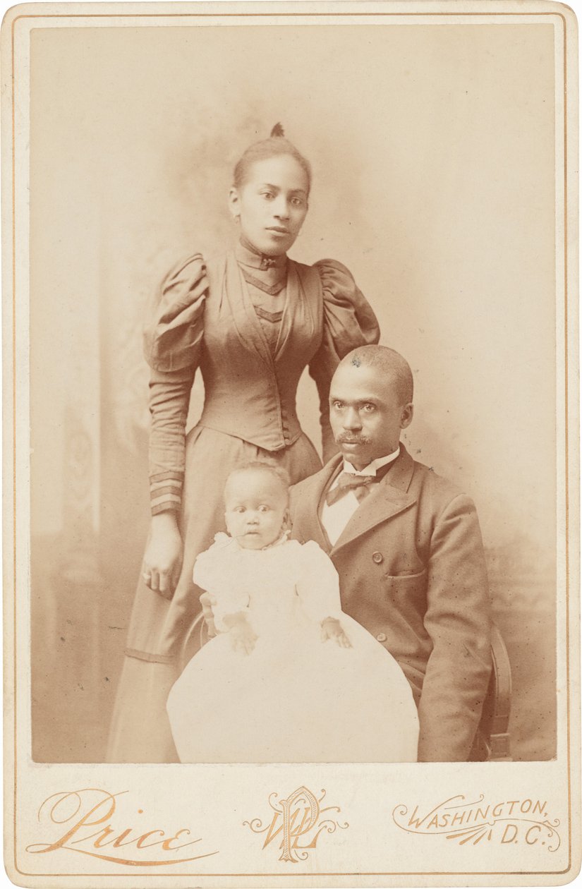Matthew, Mary og Lawrence Taylor, ca. 1894 (foto) af William Henry Lake Price
