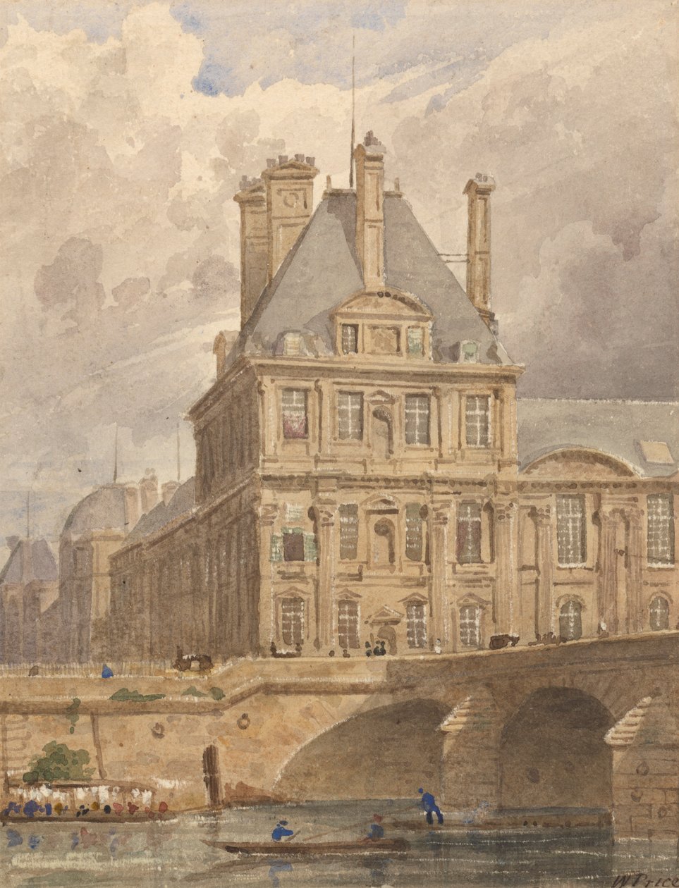 Pavillon af Flora, 22. august 1828 af William Henry Lake Price