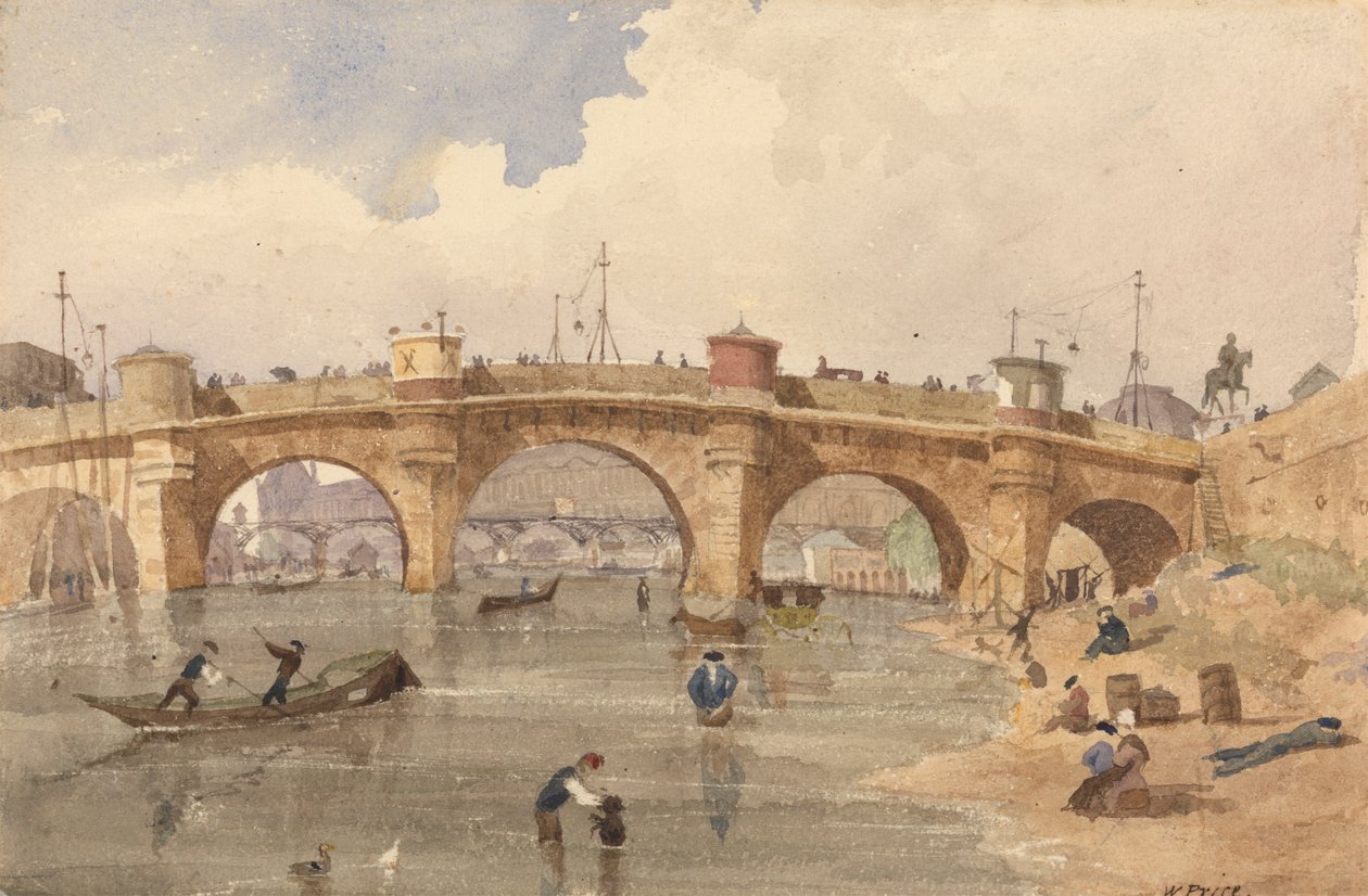Pont Neuf af William Henry Lake Price