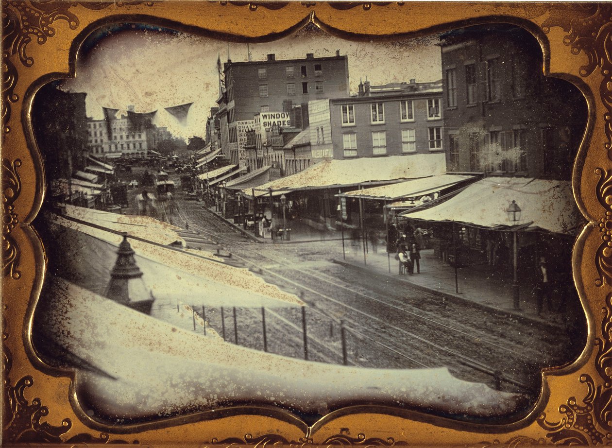 Chatham Square, New York, ca. 1853 af William Henry Lewis