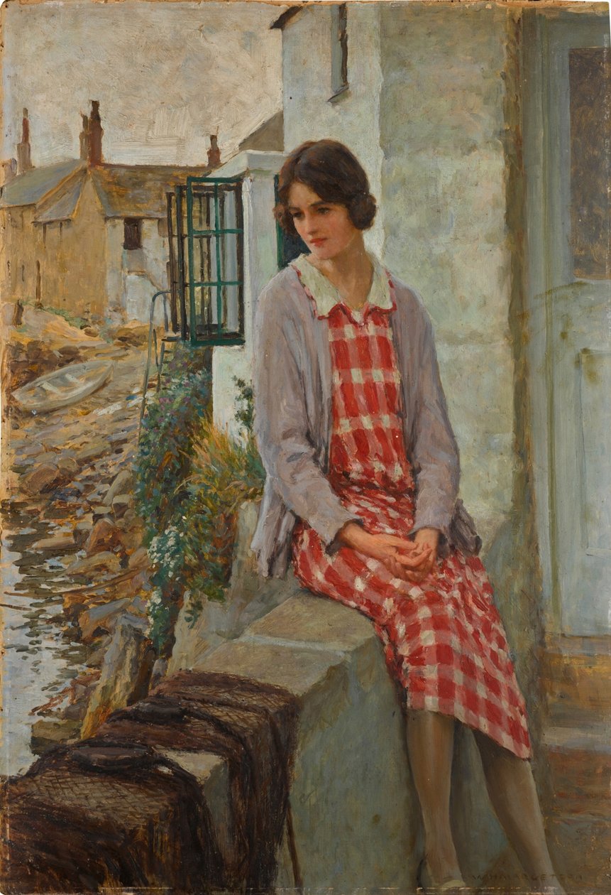 Pigen, der elskede en sømand af William Henry Margetson