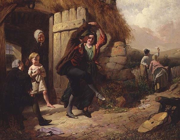 Country dansere af William Henry Midwood