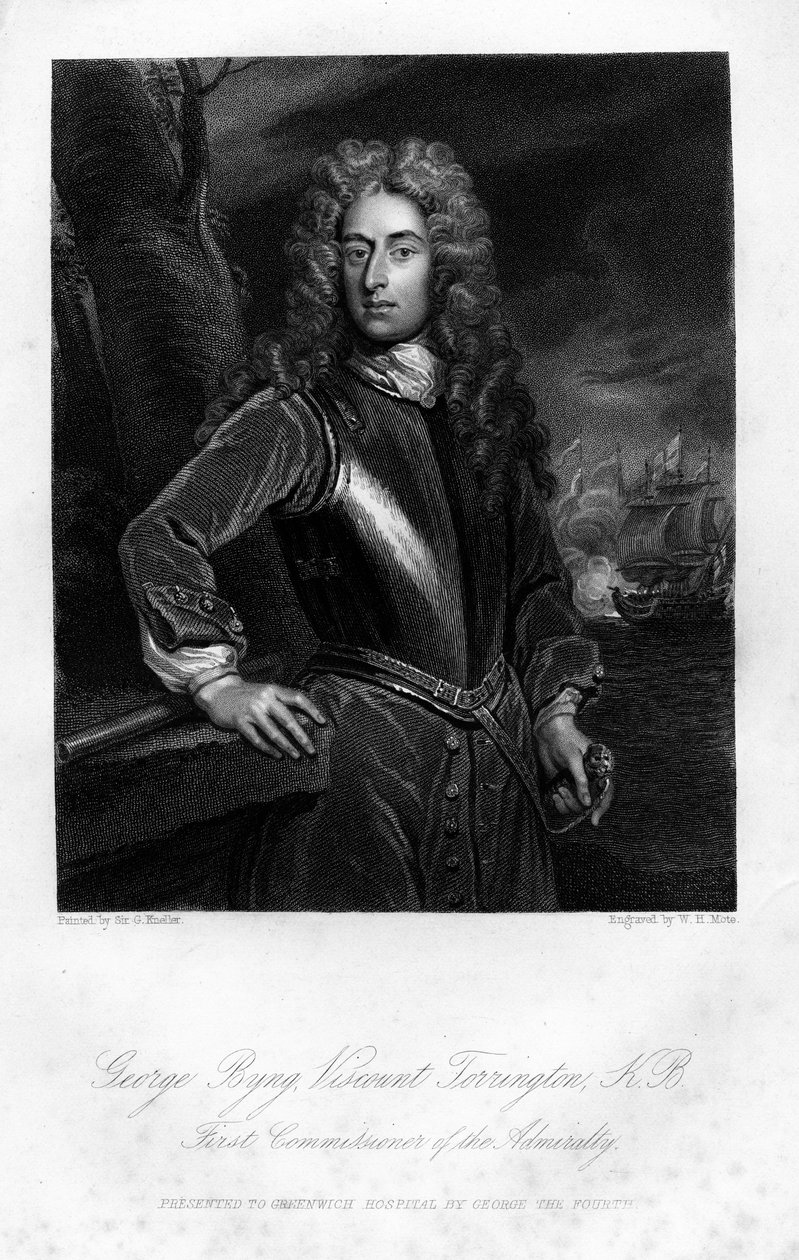 George Byng, Viscount Torrington, 1837 af William Henry Mote