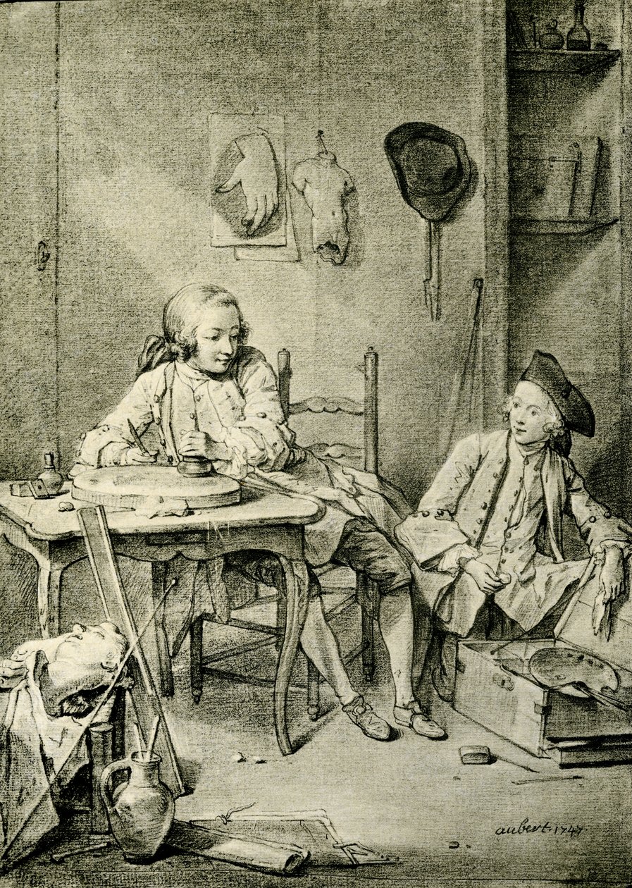 To maler-drenge af William Henry Pike
