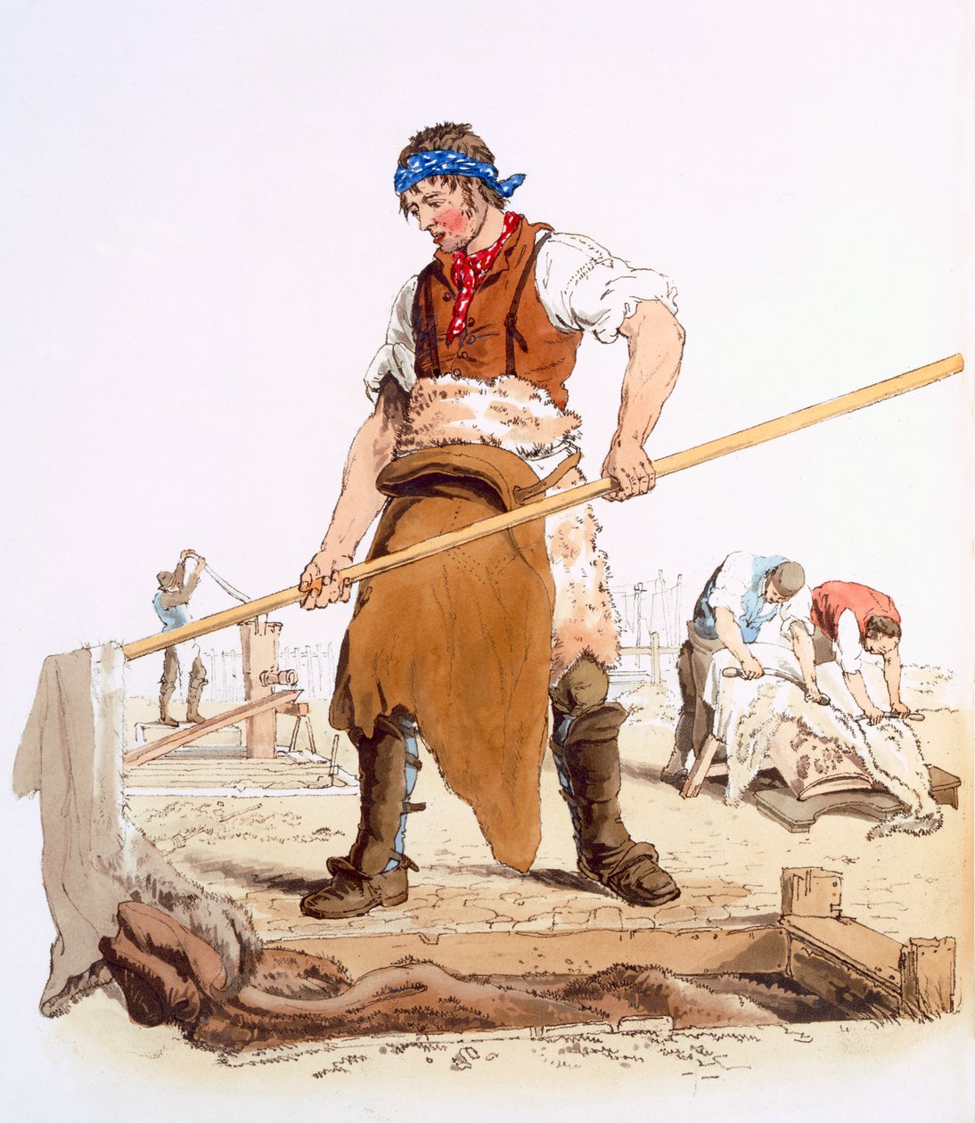 Læderklæder, fra 