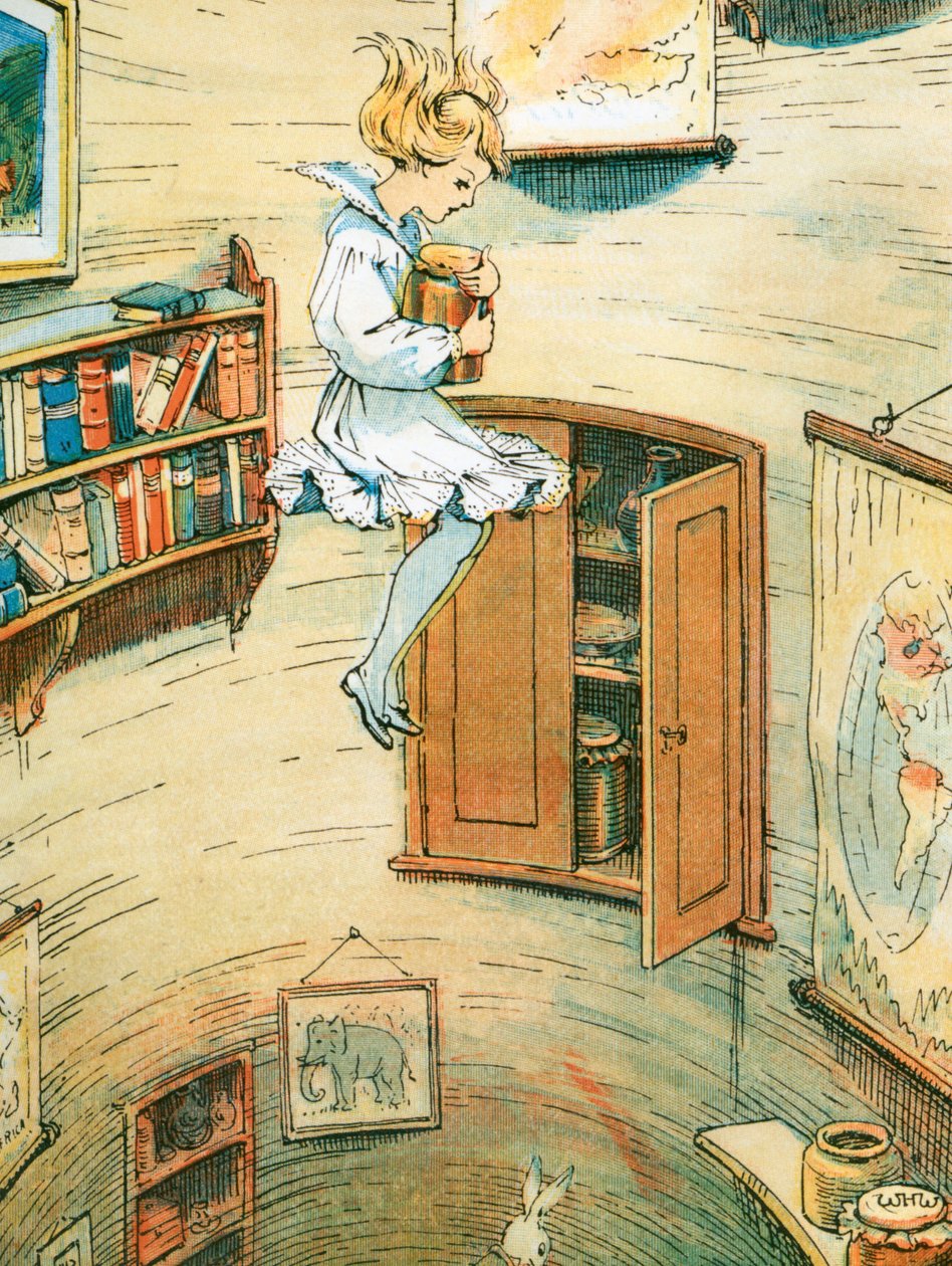 Alice i Eventyrland, Bogplade af William Henry Romaine Walker