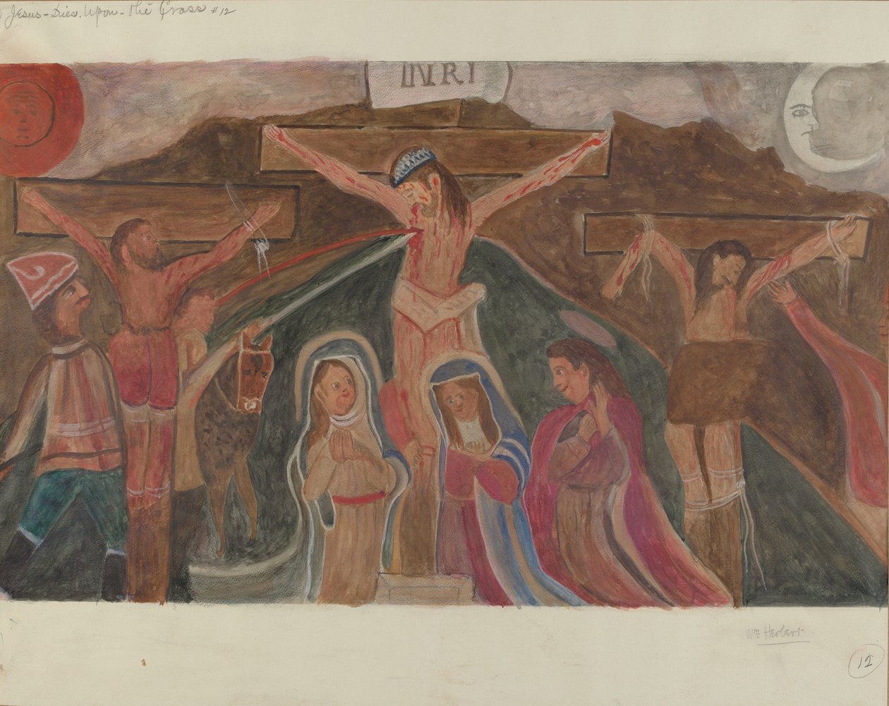 Korsets station nr. 12: Jesus dør på korset, ca. 1936. af William Herbert