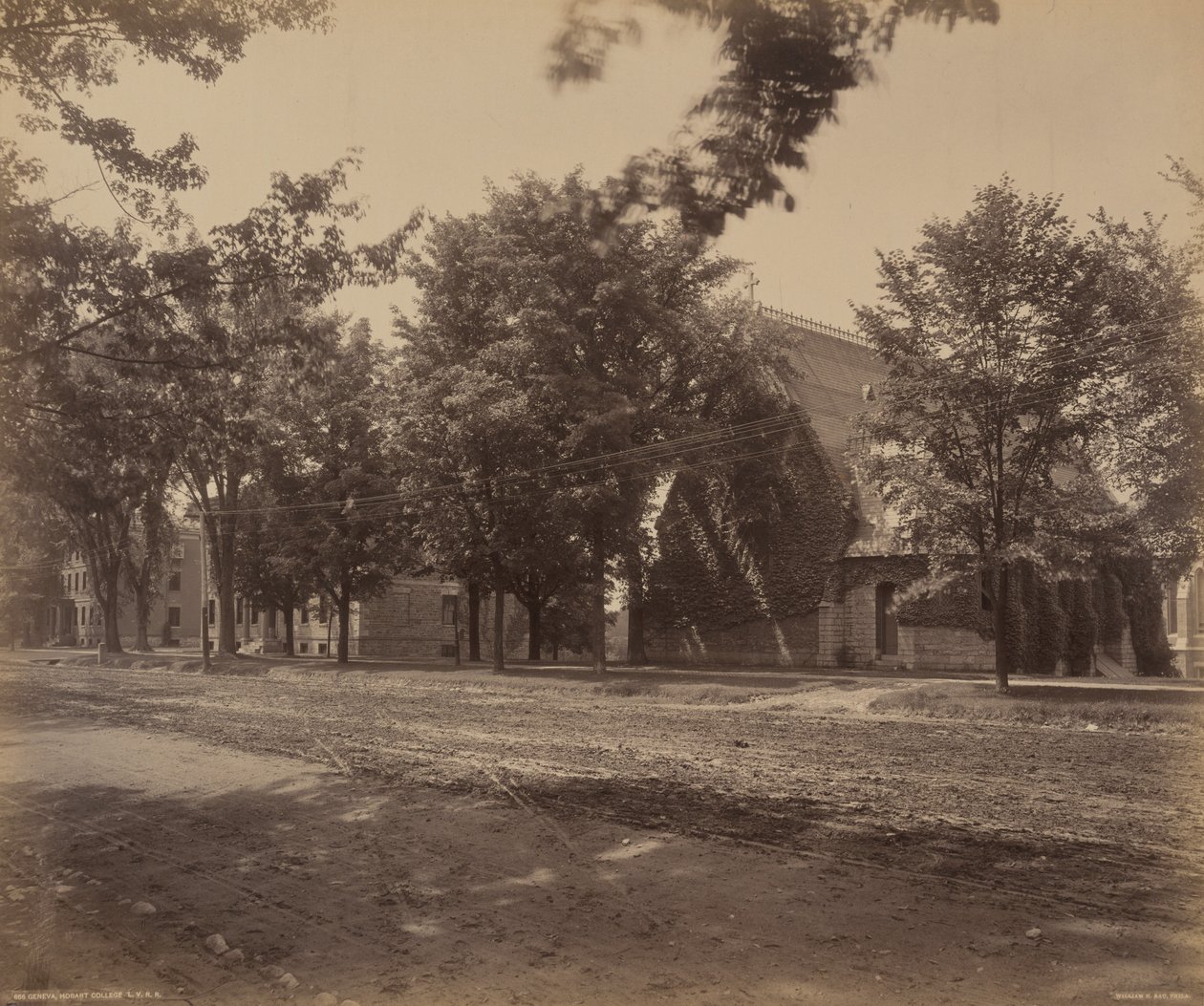 Genève, Hobart College, ca. 1895 (foto) af William Herman Rau