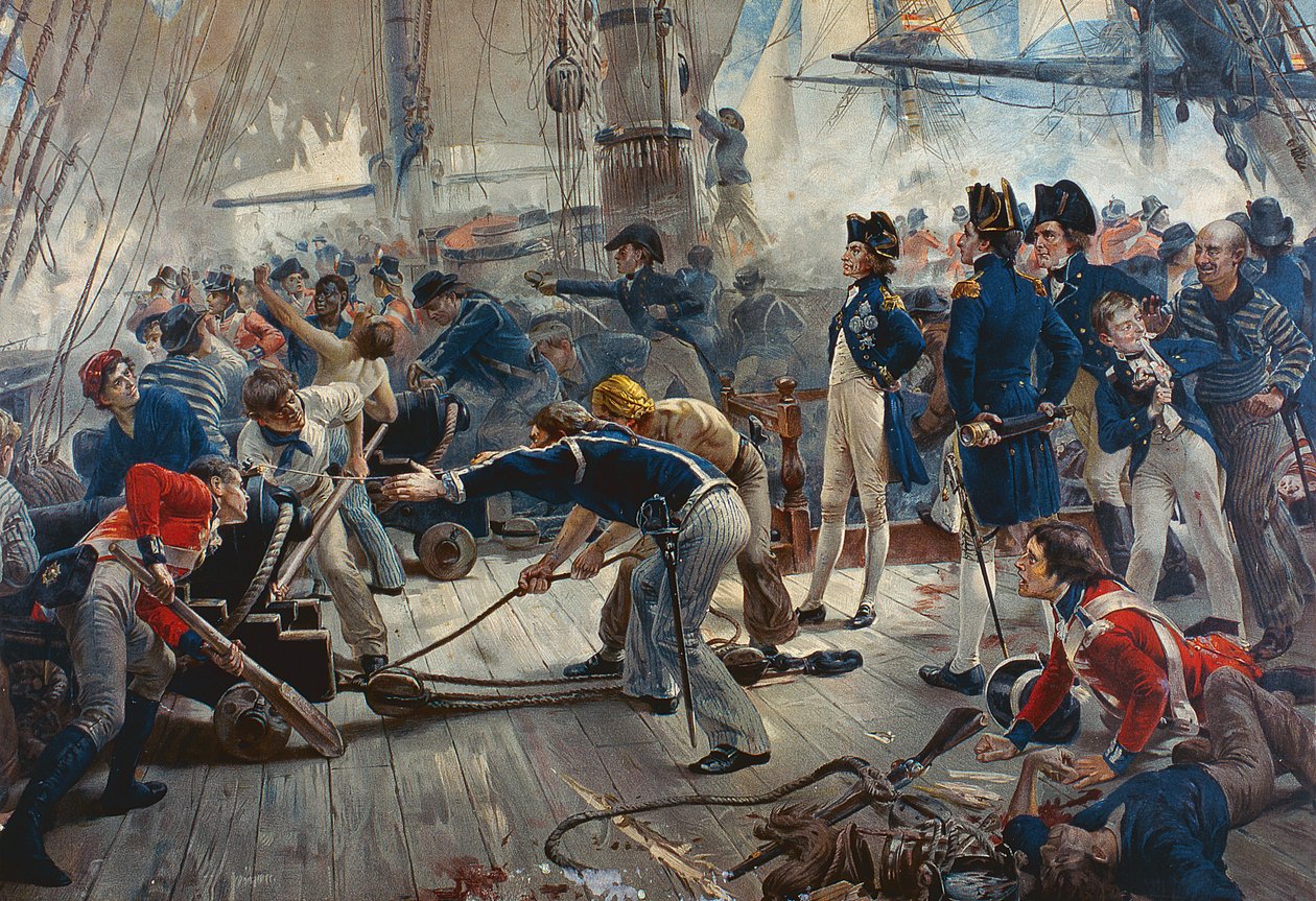 Helten fra Trafalgar af William Heysham Overend