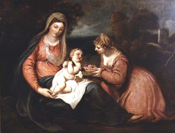 Hellige Familie af William Hilton