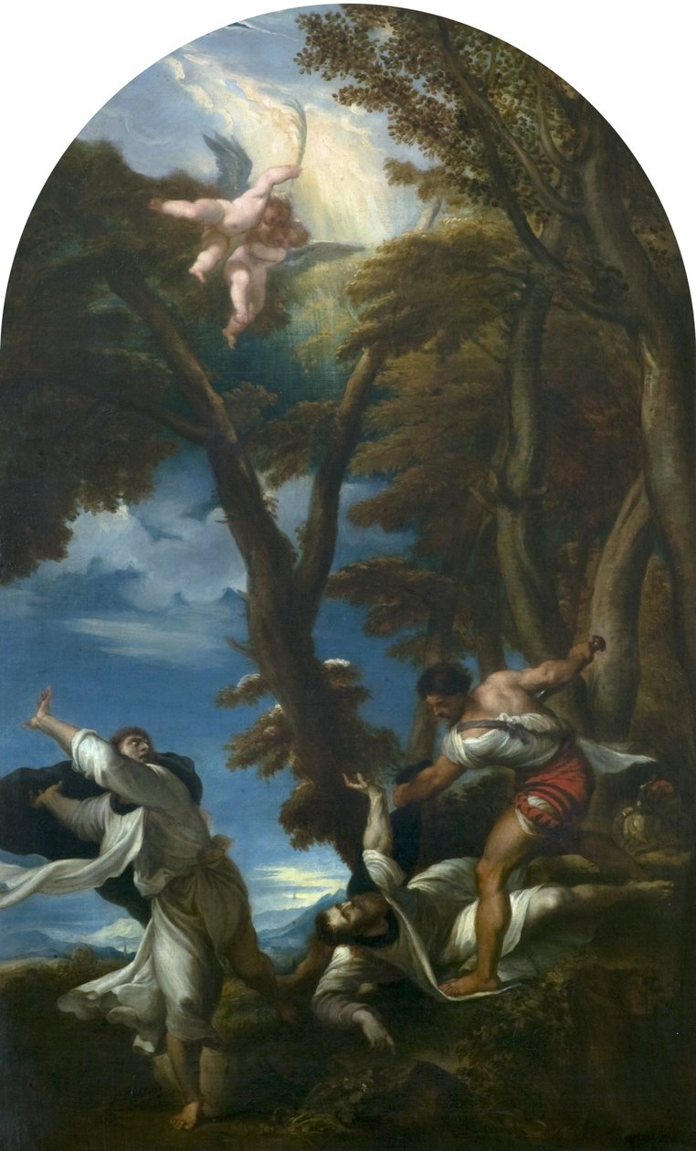Martyren Peters død, efter Tizian, ca. 1826 af William Hilton