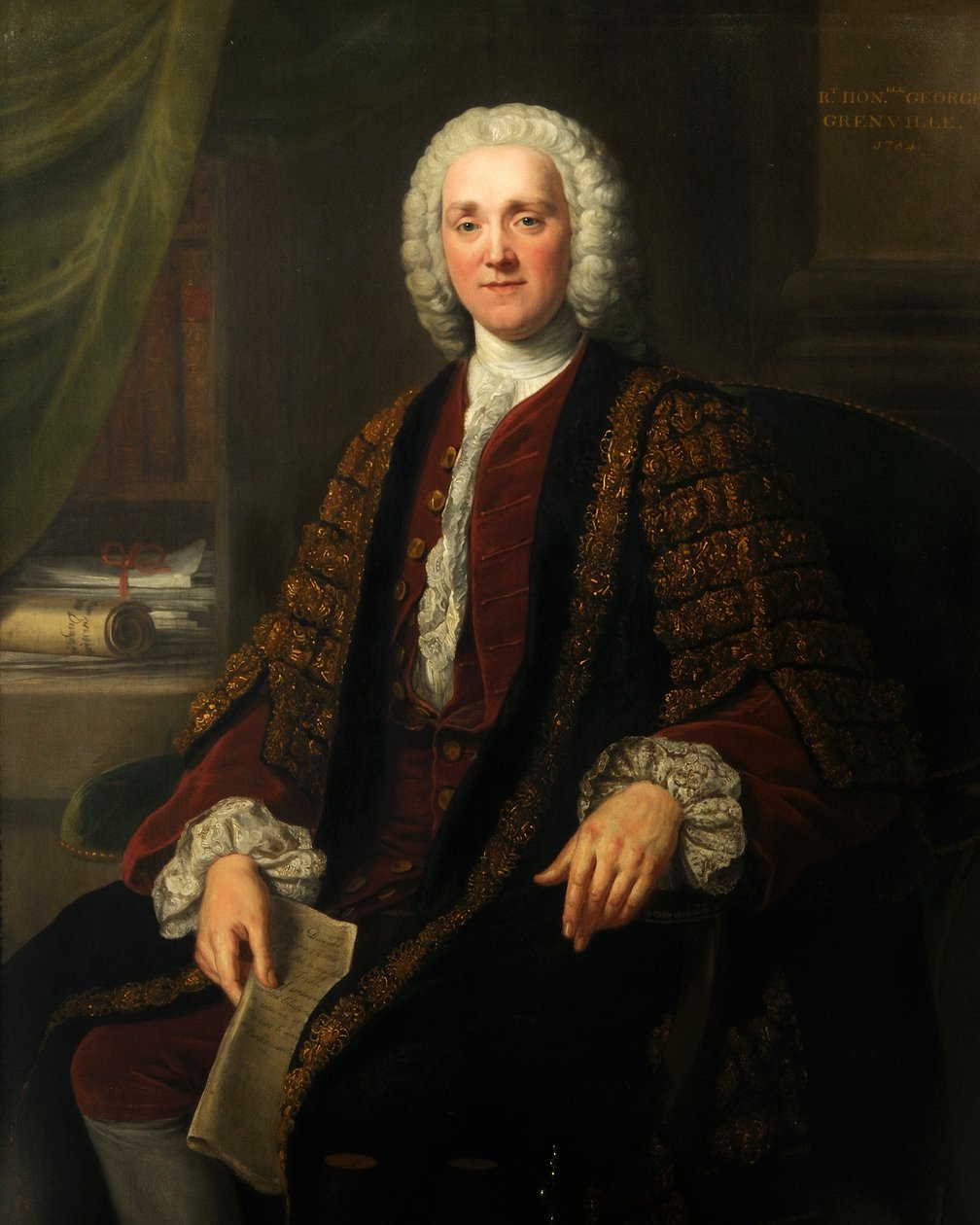 George Grenville (1712-1770) af William Hoare