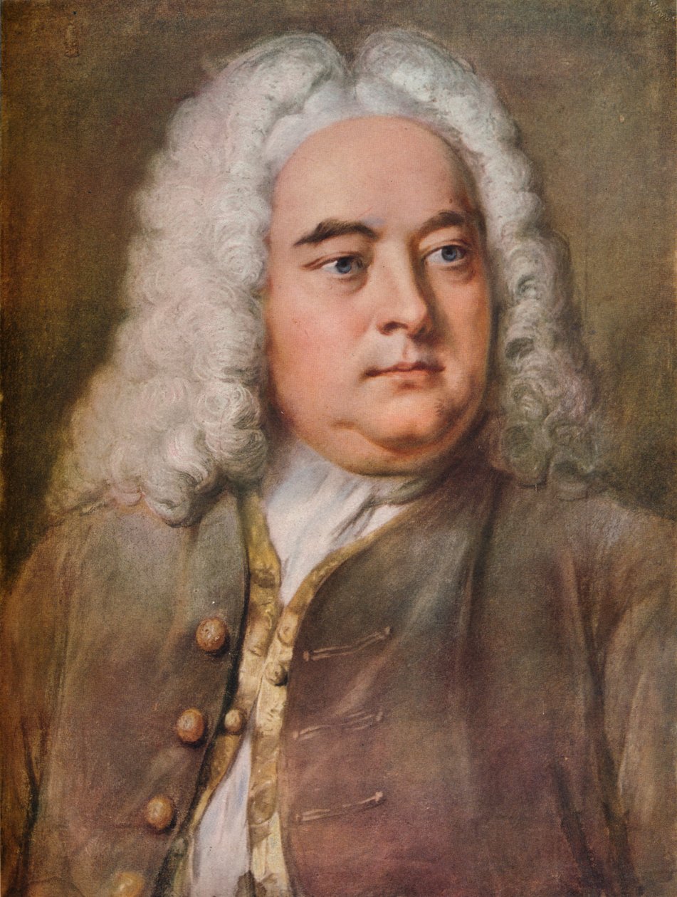 Handel, c1740, 1920. af William Hoare
