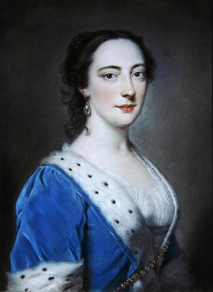 Mary Blount (pastel) af William Hoare