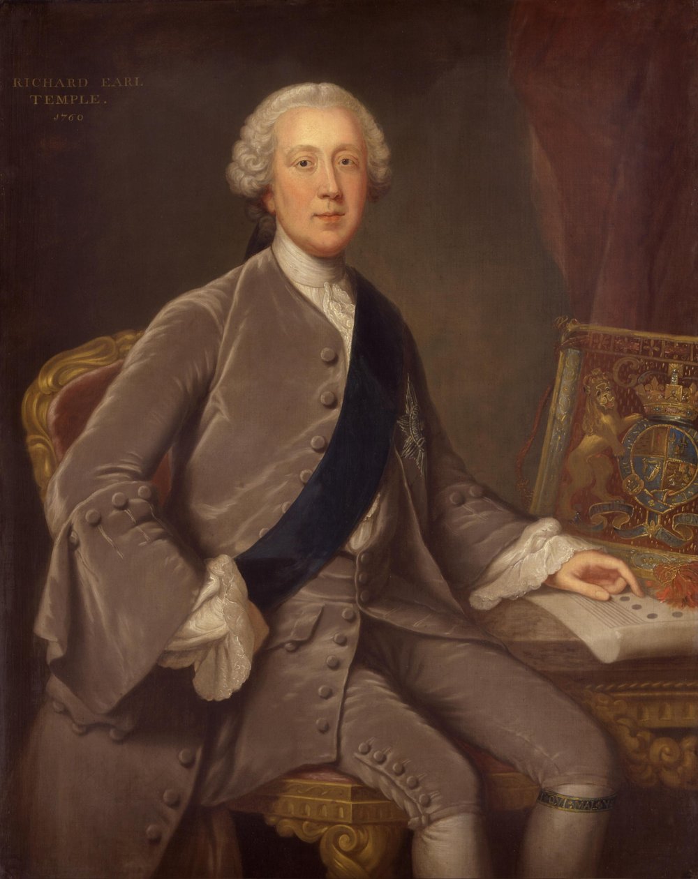 Richard Grenville-Temple, 2. jarl Temple af William Hoare