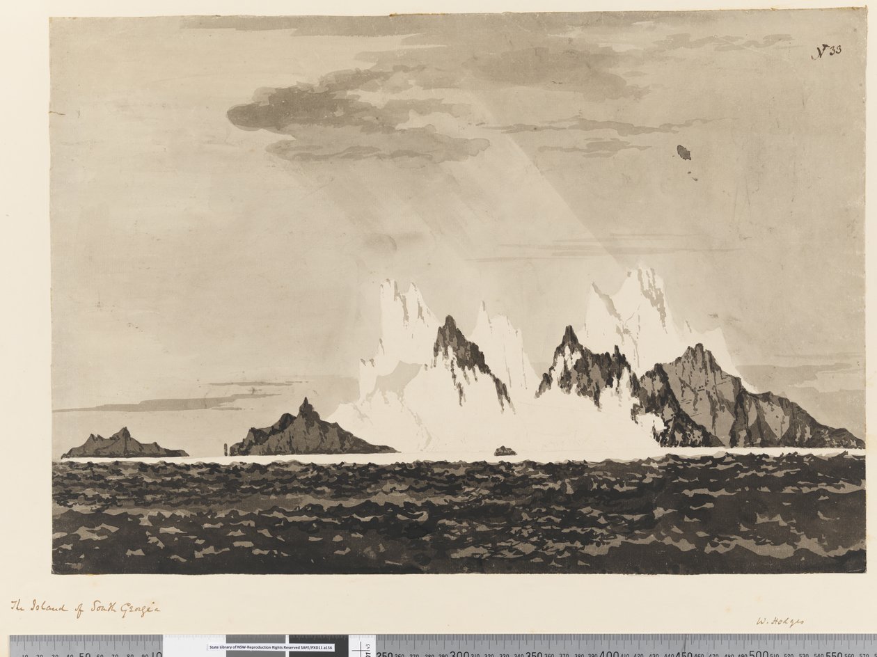 Side 33 Øen Sydgeorgien af William Hodges