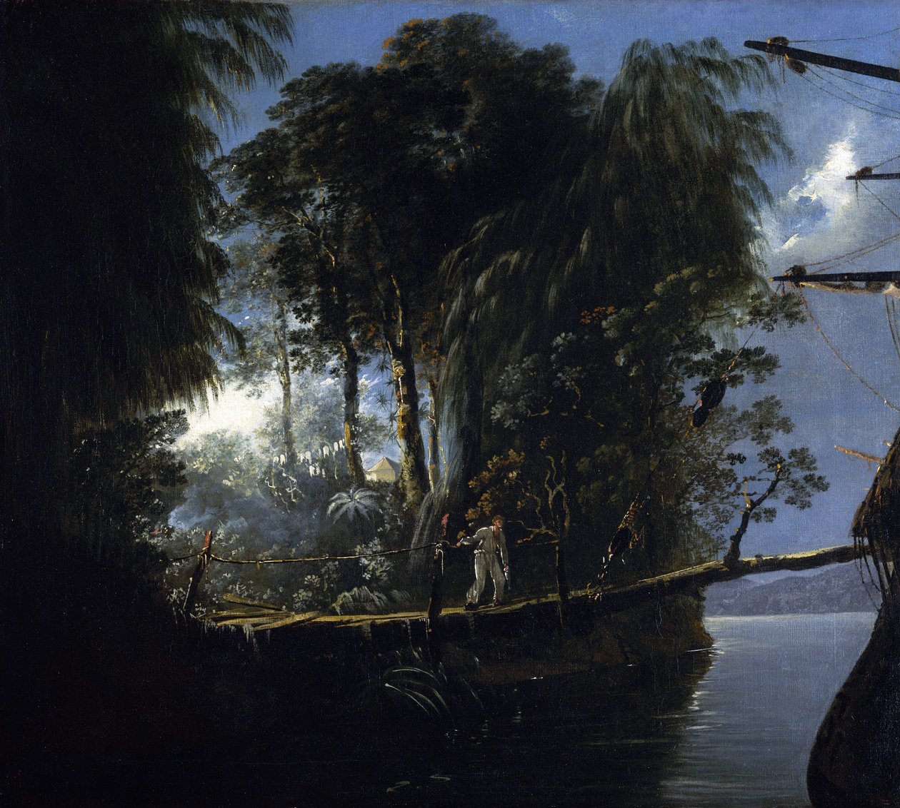 Pickersgill Harbor, Dusky Bay (New Zealand, New Zealand) af William Hodges