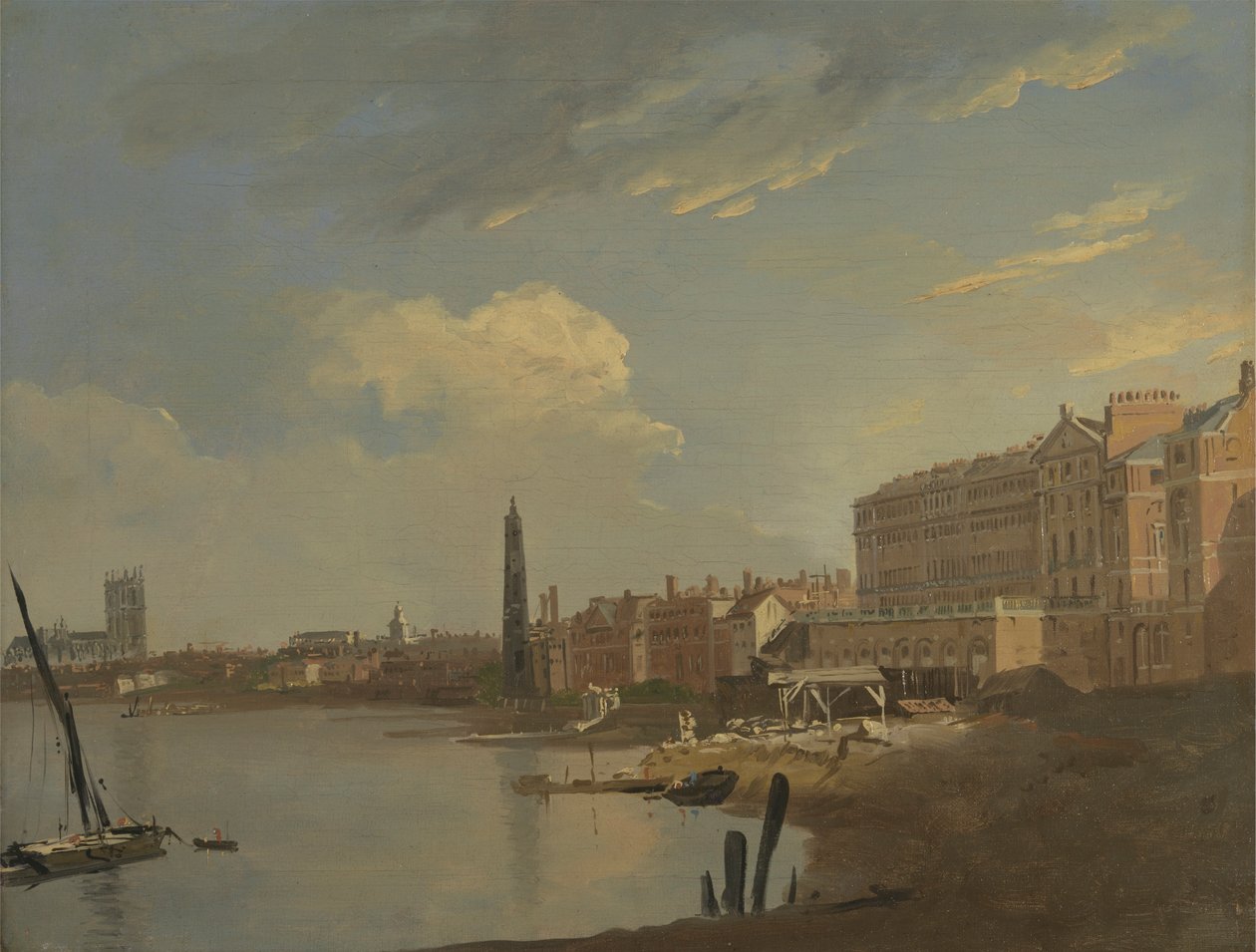 Themsen og Adelphi af William Hodges