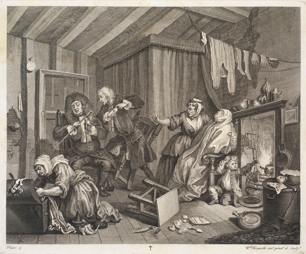 En skøges fremskridt af William Hogarth