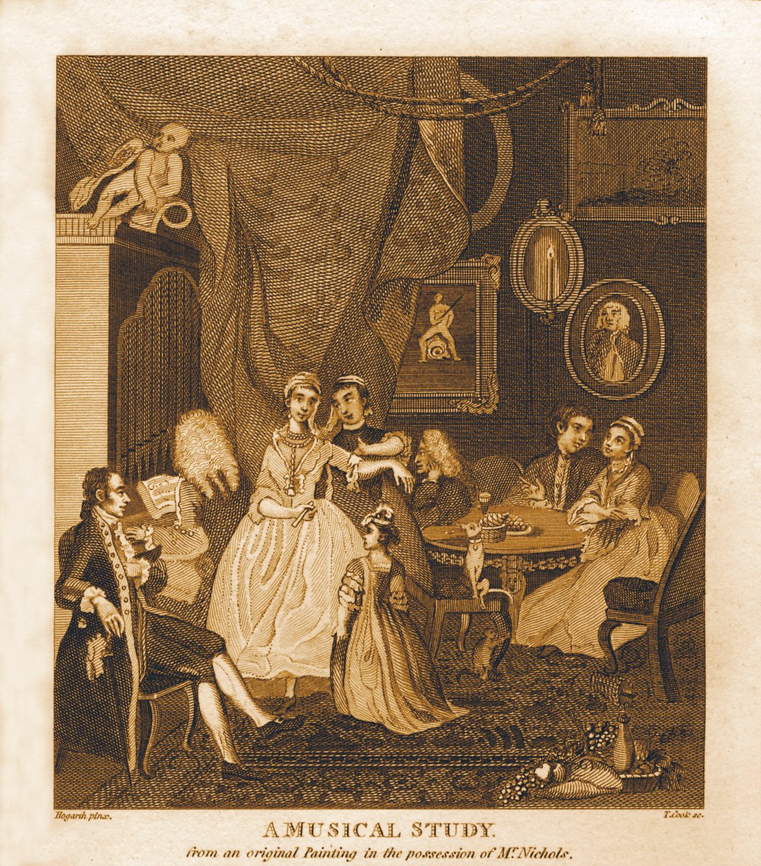 En musikalsk undersøgelse af William Hogarth af William Hogarth