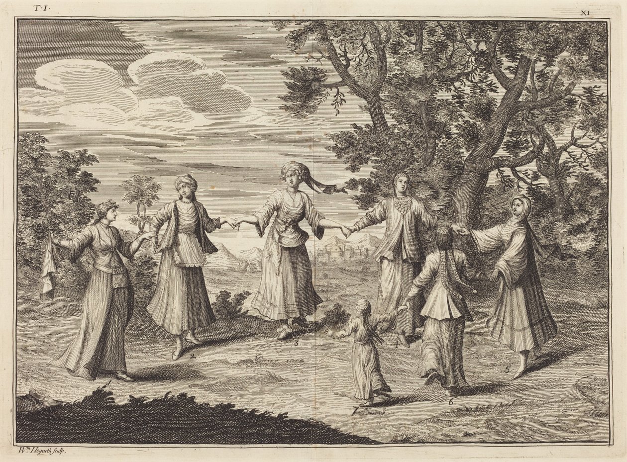 En indfødt dans af William Hogarth