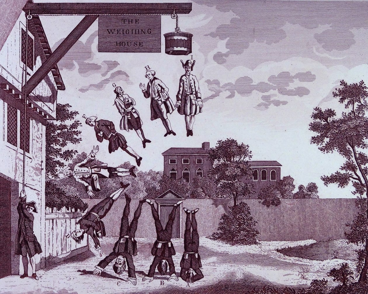 Absolut tyngdekraft af William Hogarth