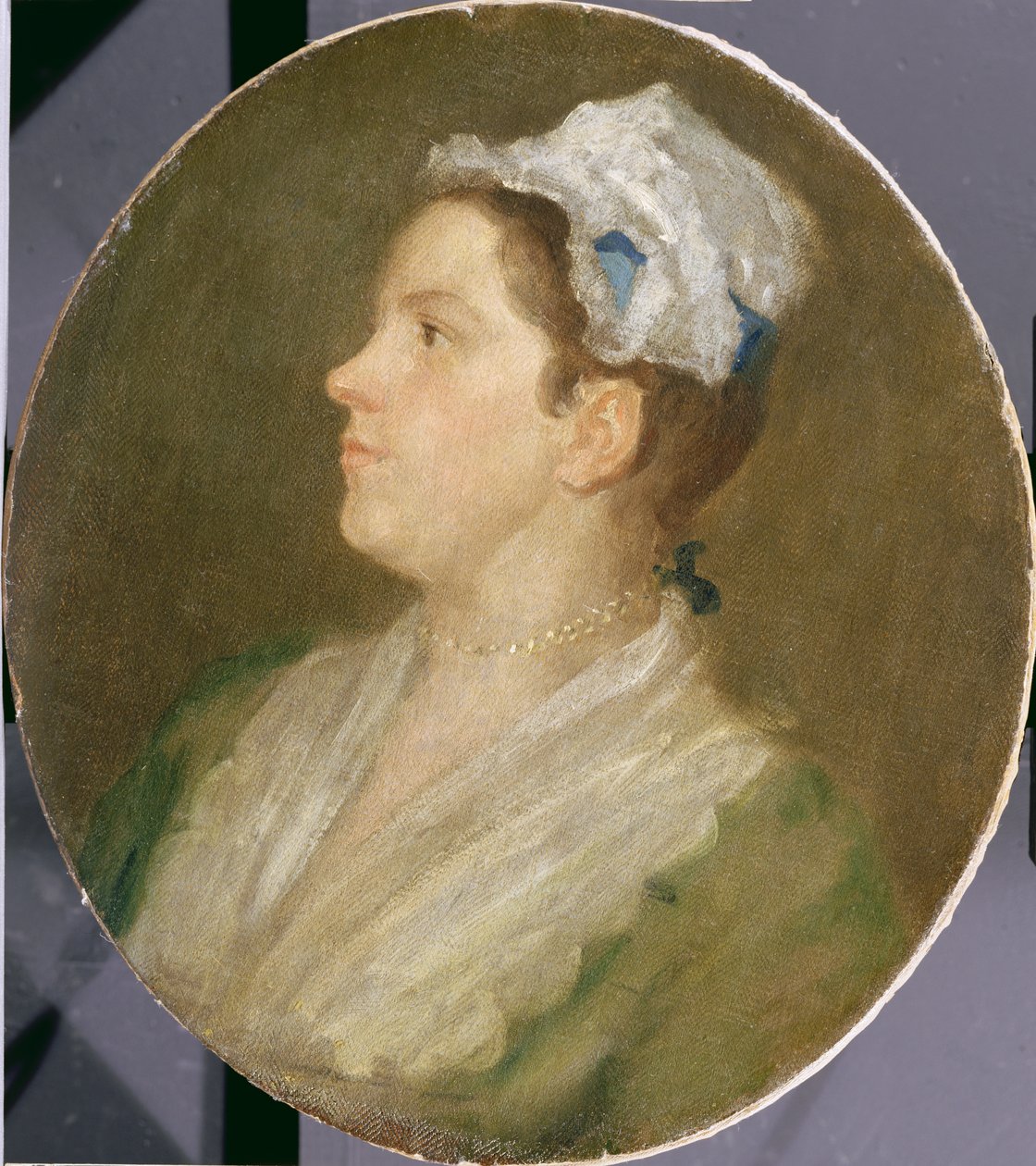Anne Hogarth (1701-71), ca. 1740 (forbevaring) (se 174878) af William Hogarth