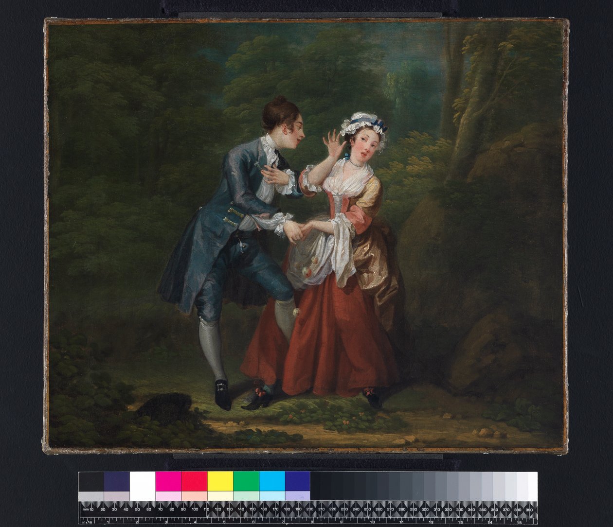 Før, ca. 1730-31 (en af et par, se 58828) af William Hogarth