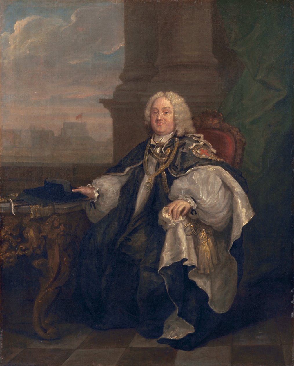 Benjamin Hoadly, biskop af Winchester, 1742 af William Hogarth