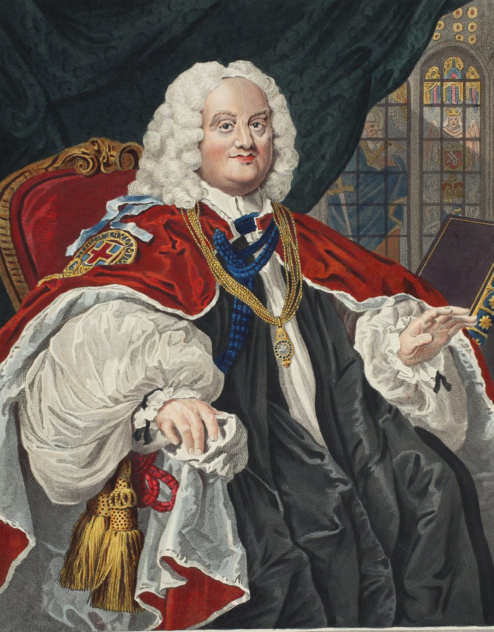 Benjamin Hoadly, illustration fra 