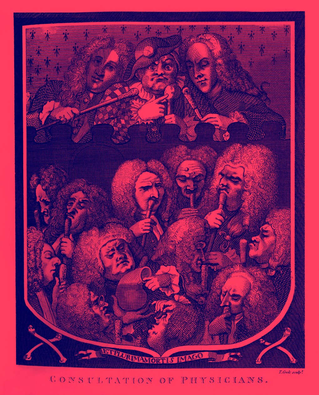 Consultation of Physicians af William Hogarth af William Hogarth