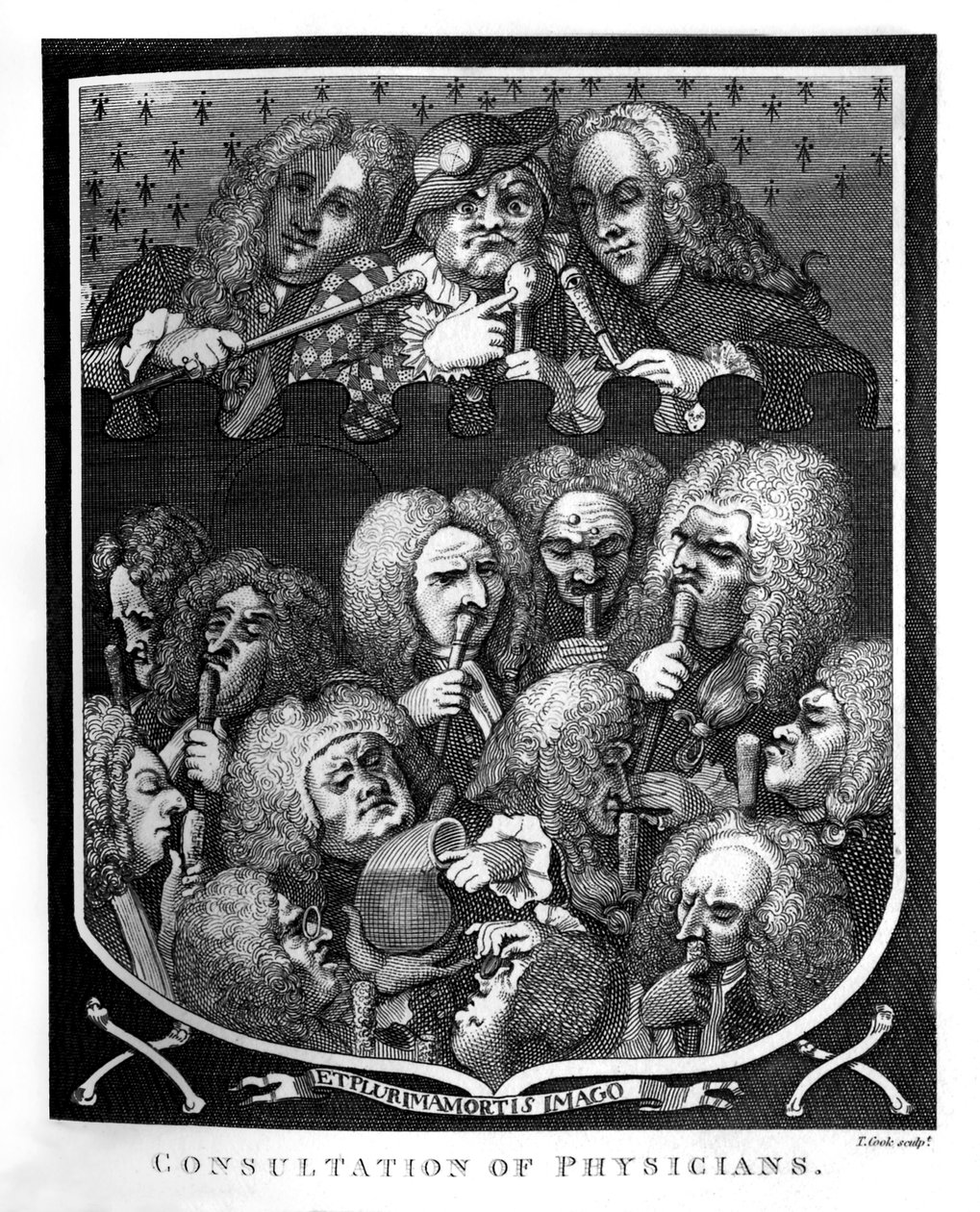 Consultation of Physicians af William Hogarth af William Hogarth